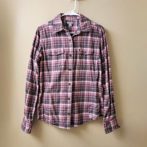 Carhartt Plaid Flannel Women's size Small